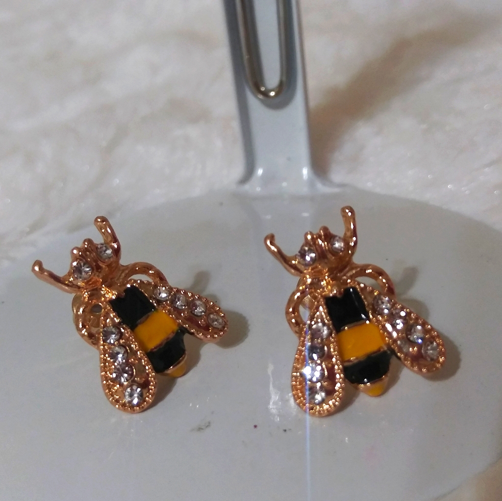 Bubble Bee Earrings